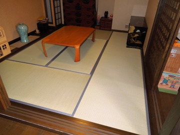 縁付き畳　6帖間